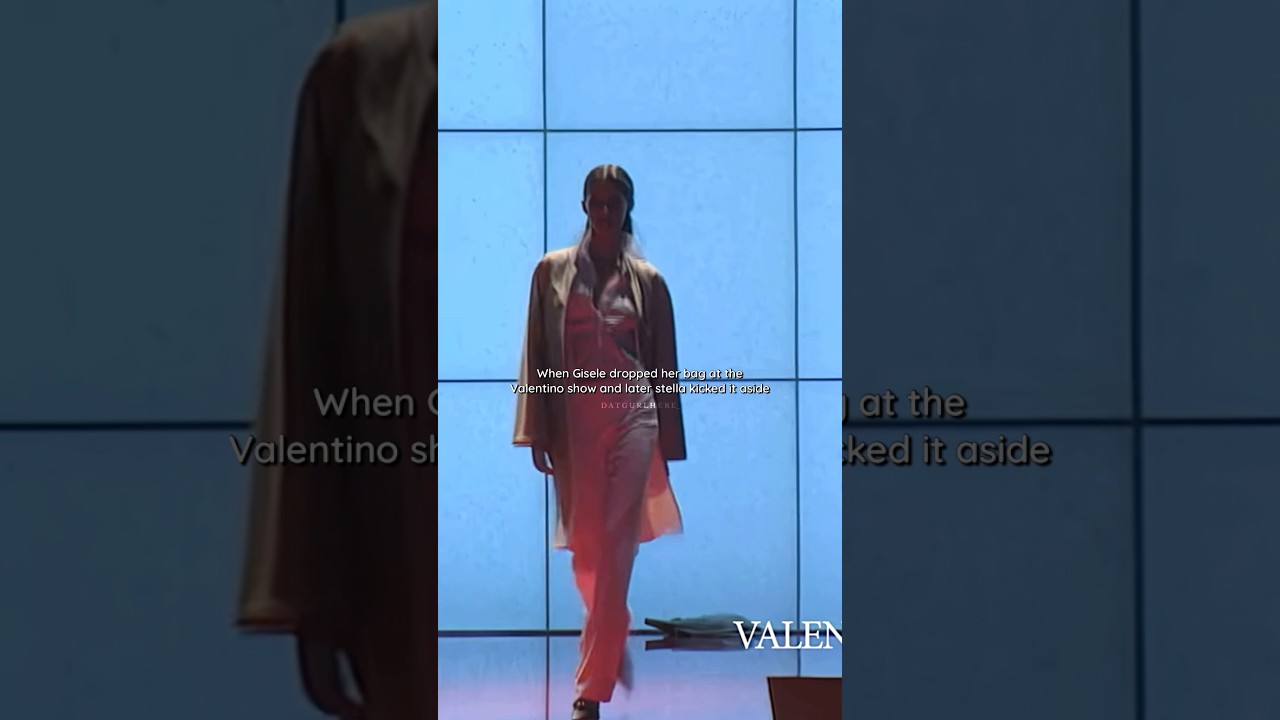 They were like Nevermind ! #runway #model #fashion # giselebundchen #memes