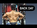 Back workout | post diwali back on work