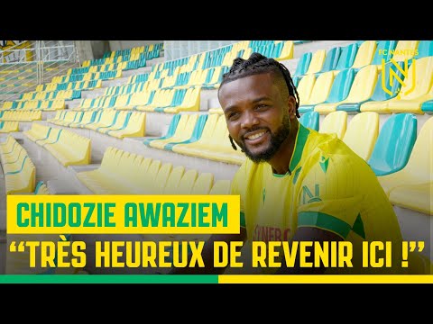 🎥🎙️ Chidozie Awaziem : "Très heureux de revenir ici !"