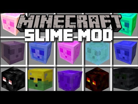 Minecraft SLIME MOD / FIGHT OFF GIANT SLIMES AND THE EVIL ZOMBIE EXPERIMENT!! Minecraft