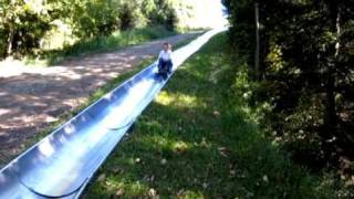 preview picture of video 'Sommerrodelbahn Windischgarsten - Bobsled Wurbauerkogel Toboggan Run'