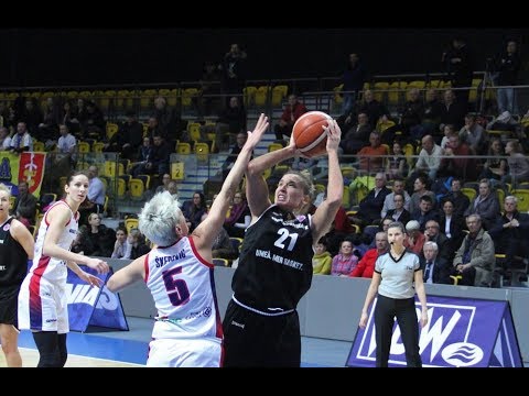 1/2 Basket Gdynia 77 - 59 Umea Udominate (Eurocup Women 2017/2018 season)