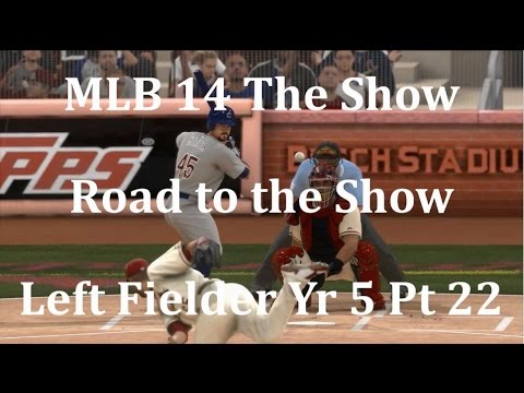 MLB 14 The Show (PS4) Road to the Show Left Fielder Yr 5 - Pt 22