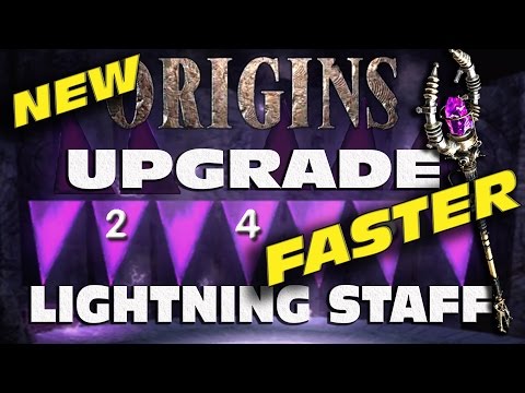 "How to UPGRADE THE LIGHTNING STAFF" Origins UPDATED TUTORIAL "Black Ops 2 Origins"