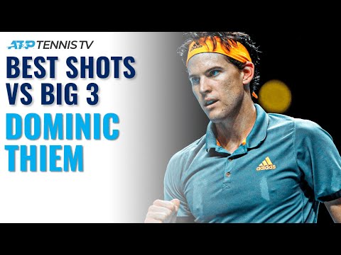 Dominic Thiem Amazing Shots & Rallies vs The Big Three!