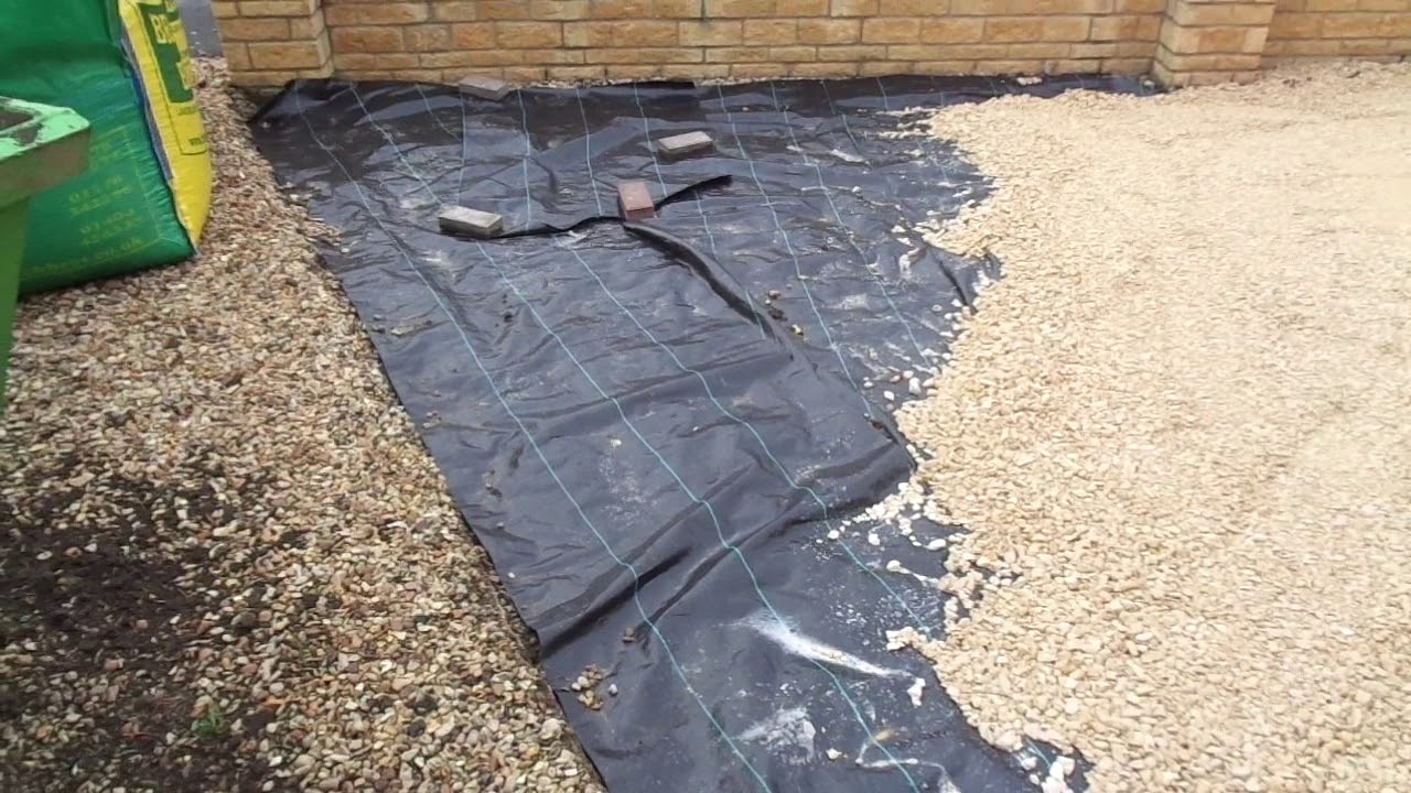 Laying gravel part 1