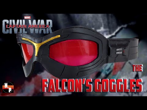 The Falcon's Goggles from MARVEL Captain America Civil War | Marvel's Universe THE FALCON Cosplay