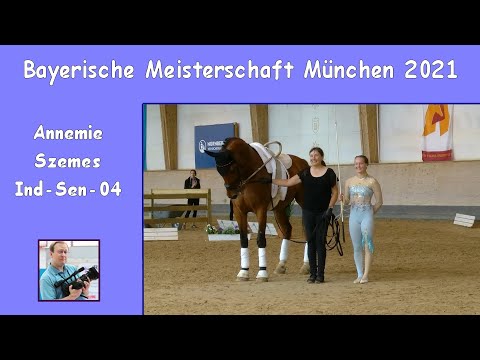 Annemie Szemes - Ind-Sen 04 - Bayerische Meisterschaft München 2021