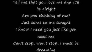 The Maine- I Must Be Dreaming(with lyrics)