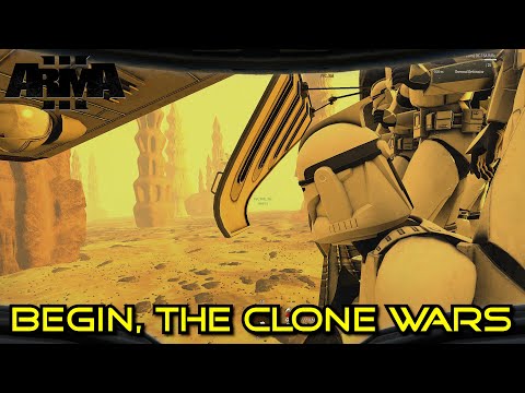 Geonosis Invasion, AT-TE Charge, Ship Boarding | 1st MEU Star Wars Arma 3 Campaign #1