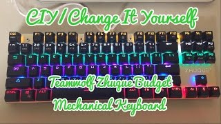 Teamwolf Zhuque X05 CIY Mechanical Keyboard Unboxi