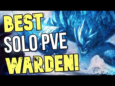 The BEST SOLO PVE Magicka Warden Build - ATRONACH - Solo Magden Ice Build!