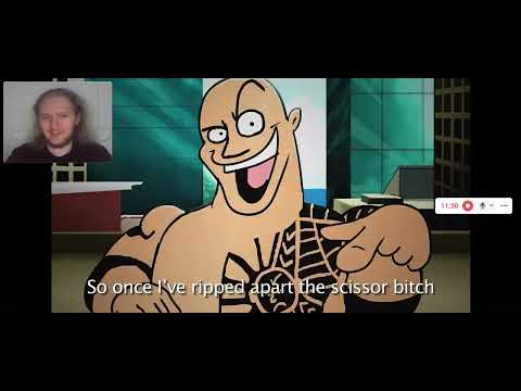 Devin-Foxy (Remastered) Reacts to The Rock Vs Paperboy Vs Edward Scissorhands (Rap Battle)