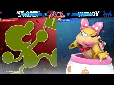 Winners Quarters Grizhawk (Bowser Jr) vs Sebayee (Game & Watch) (Peak 11-22-19)