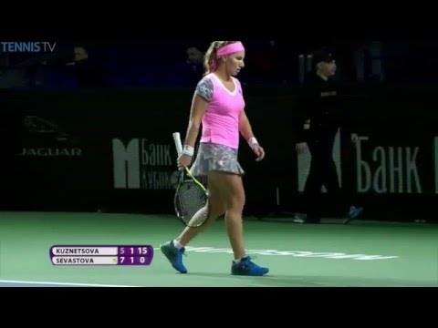 Kremlin Cup Bank Of Moscow 2015 - Svetlana Kuznetsova vs. Anastsasia Sevastova