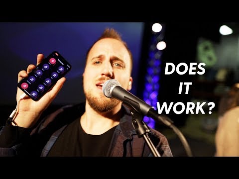 FIRST TIME TRYING IPHONE IN-EAR MONITORS WITH A LIVE  BAND