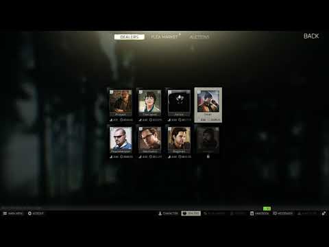 Escape From Tarkov - Regular performance issues: can't sell items / trading takes ages to load