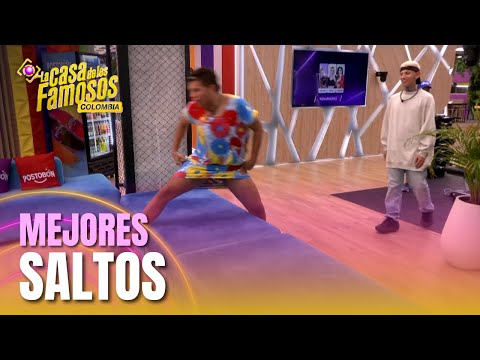 SALTOS de Emiro Navarro | La casa de los famosos Colombia