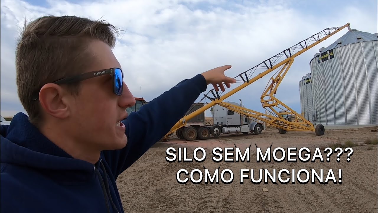 Como Funciona Armazenamento De Grãos nos Estados Unidos (Colheita de Milho)