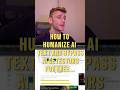 How To Humanize AI Text And Bypass AI Detectors For FREE
