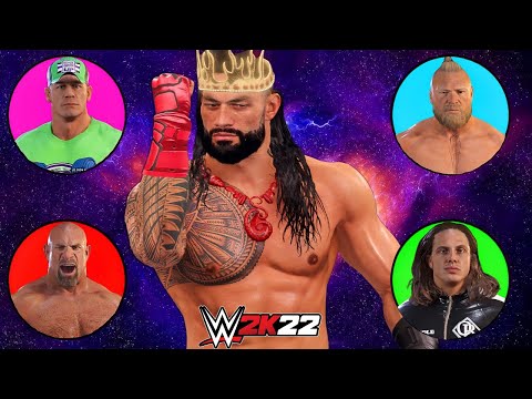 WWE 2K22 Gameplay Who Will Dethrone King Tribal Chief
