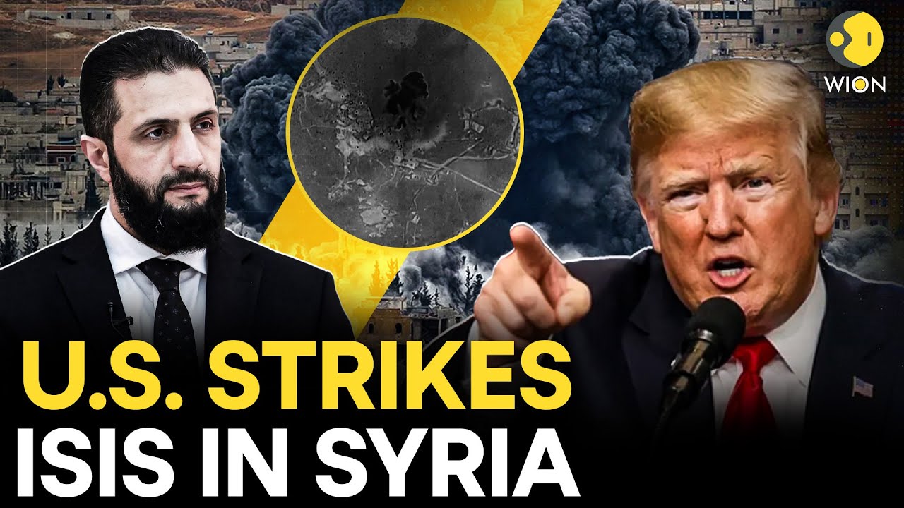 Trump Strikes Syria LIVE: US and Allies Strike Islamic State in Syria | WION