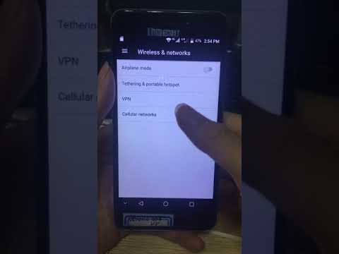 Ulefone VPN data setting