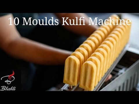12 Moulds Kulfi Making Machine