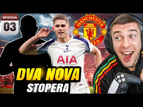 DOVODIMO NAJBRŽEG STOPERA NA SVIJETU I IGRAMO DERBI SA ARSENALOM ! MAN UNITED KARIJERA #3