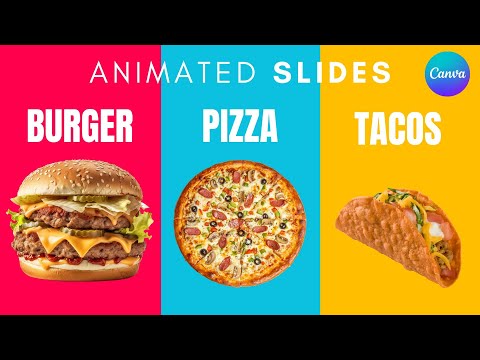 Motion Graphics Tutorial in Canva Create Food Video Ads in Canva