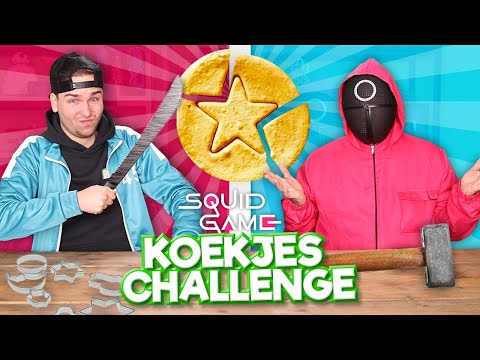 SQUID GAME KOEKJES CHALLENGE!