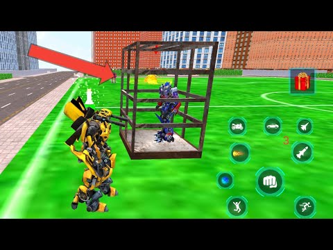 Optimus Prime Multi Transformation Jet Robot Car Game 2022 Unlocked Level 789