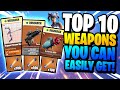 10 MUST-HAVE WEAPONS IN SAVE THE WORLD!