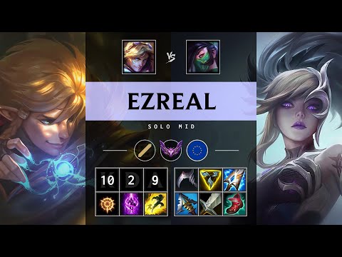 Ezreal Mid vs Akali: Legendary - EUW Master Patch 14.24