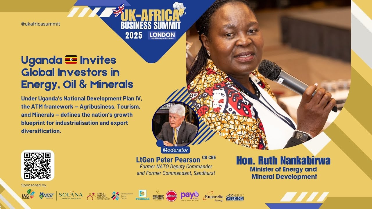 ⚡ Hon. Nankabirwa: Powering Uganda’s Future – Energy, Mining & Green Growth | UK–Africa Summit 2025