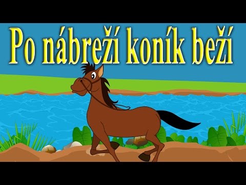 Po nábreží koník beží noty