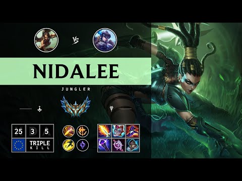 Nidalee Jungle vs Sejuani - EUW Challenger Patch 14.13