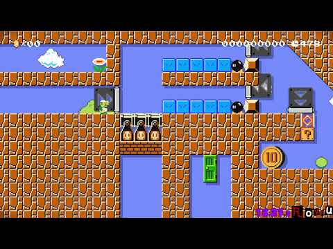 Super Mario Maker 2: Bad Troll Level [Troll Rocket] [Stream]