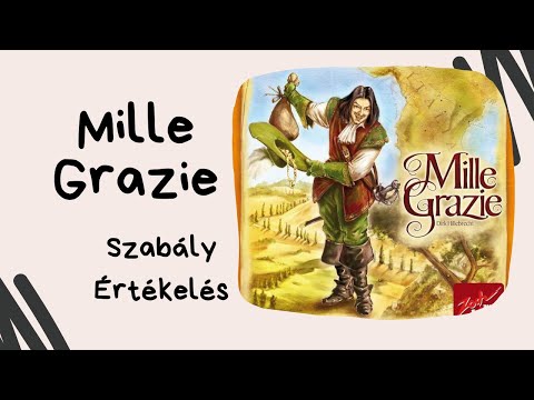 Útonállók mindenhol: Mille Grazie társasjáték játékbemutató és szabályismertető - Társasozz Okosan!