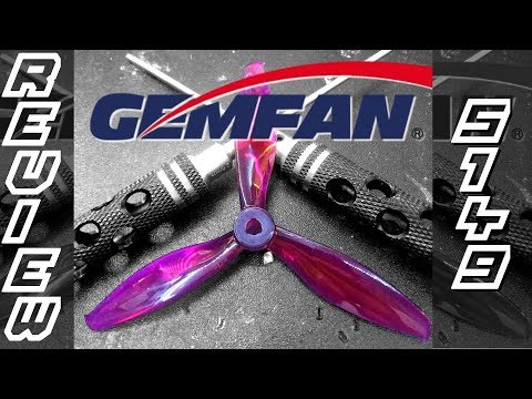 Gemfan Flash 5149 *Quick REVIEW* & Flight Demo / Ultra light Prop for Racing AND Freestyle?