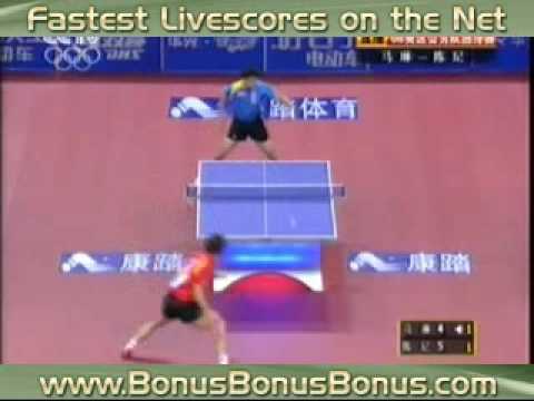 Highlights Table Tennis Chen Qi Ma Lin 2008