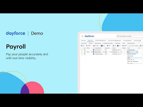 Dayforce Payroll Real Time Payroll Accuracy And Control