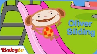 Slides for Kids - Playground Slides with Oliver  - BabyTV