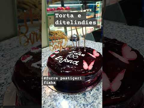dashni e derdhur . simboli gezimit te nje ditelindie.porosit torten tende #furra fixha #torta#fixha