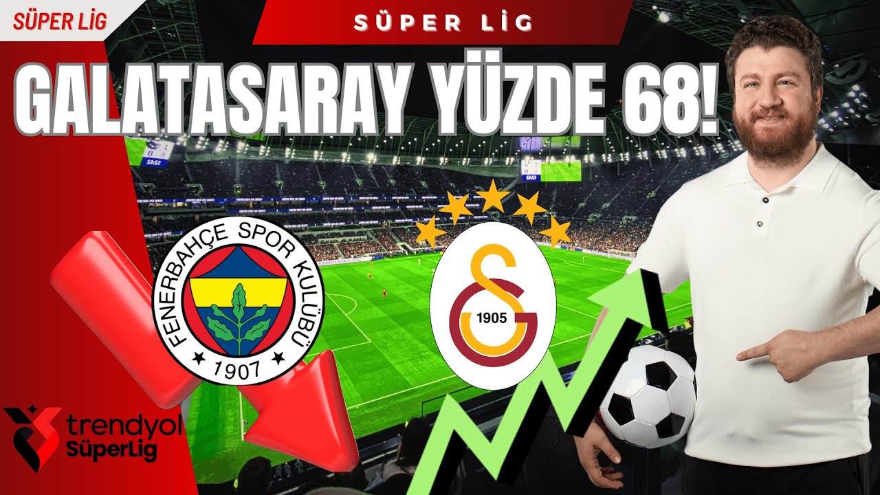 Matematik Galatasaray Diyor... Süper Lig Şampiyonluk ve Düşme Simülasyonları...