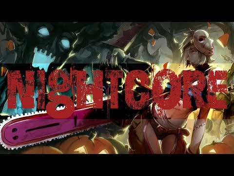 🎃Nightcore - The Living Tombstone - Grim Grinning Ghost (feat Crusher P + Corpse Husband) Lyrics🎃