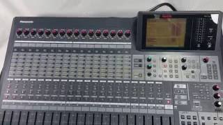 Video thumbnail for RAMSA Panasonic WR-DA7 Digital Mixer Console with ADAT card by Tahitian Thunder