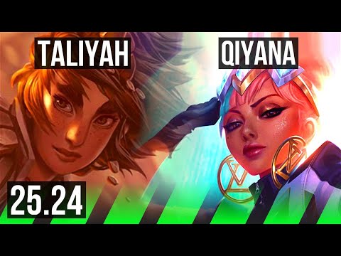 TALIYAH vs QIYANA (JGL) | 9/1/11 | EUW Grandmaster | 25.24