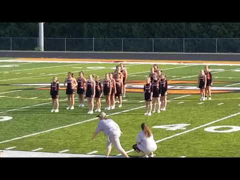 Half Time Cheer LP JV Pop Warner 9-16-19