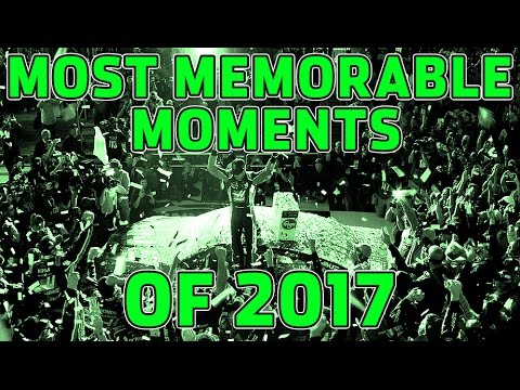 Most memorable moments of 2017